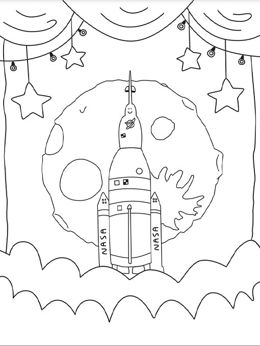 Title details for Coloring Sheets PG-5 by NASA - Available